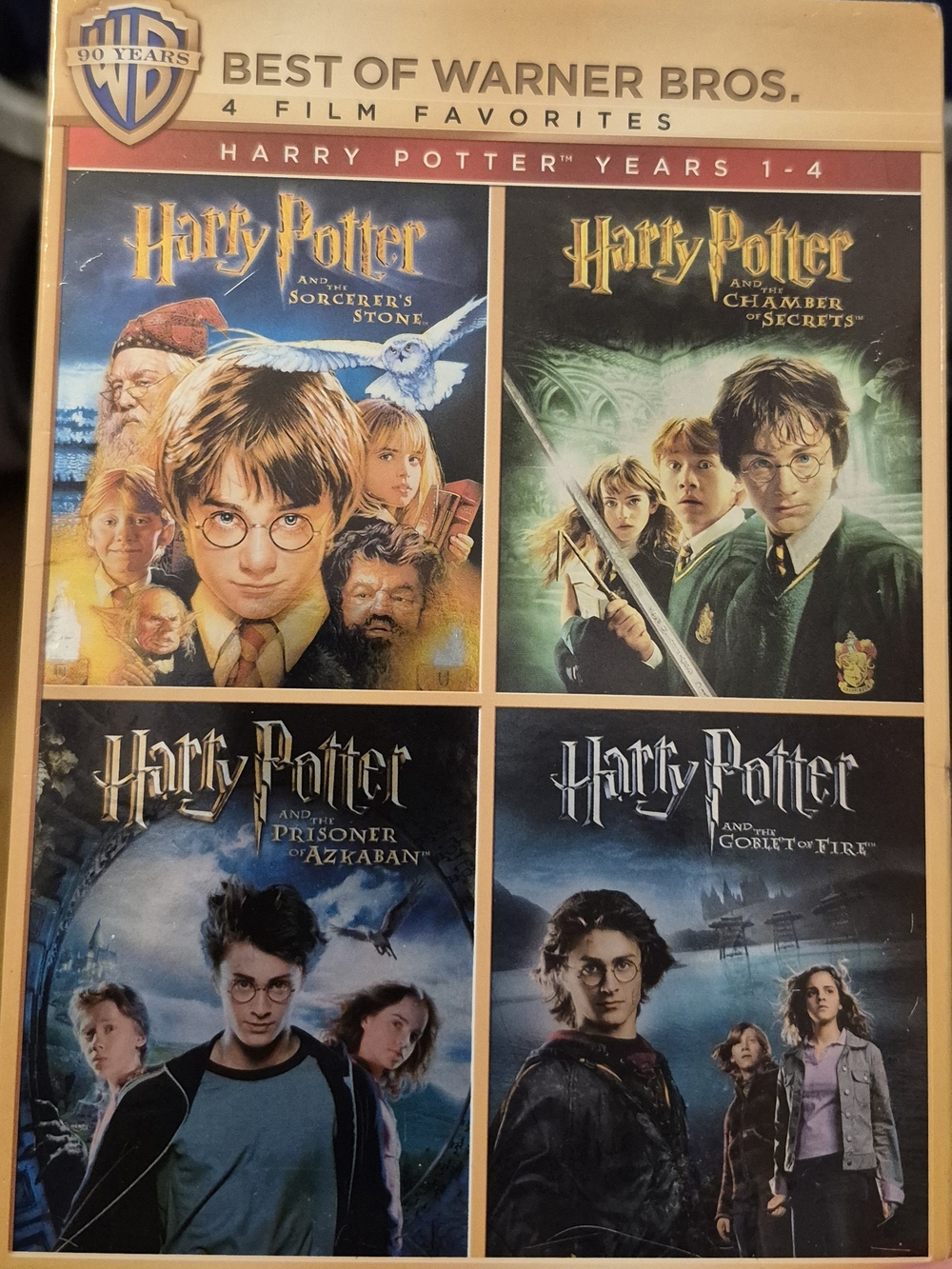 Warner Bros. Harry Potter 4-Film Favorites Set DVD